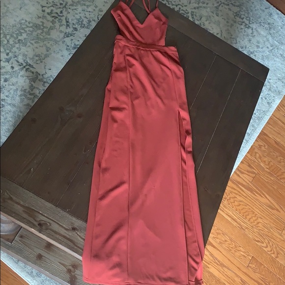 Windsor long backless dress size small - Picture 2 of 7